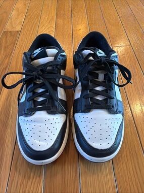 Nike Dunk Low Retro Sneakers Tennis Shoes Black & White Panda Unisex Women’s 7